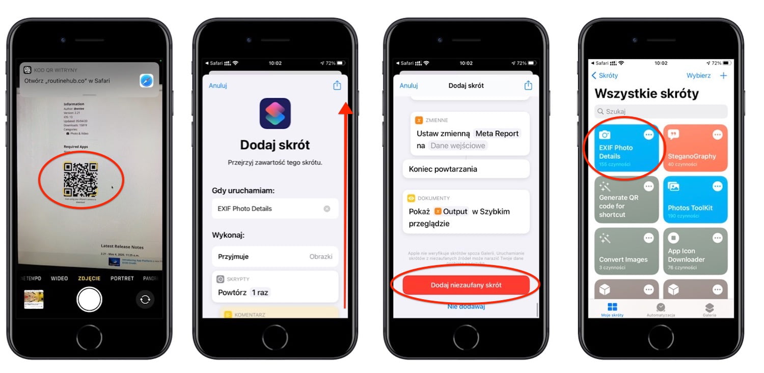 Jak sprawdzić metadane zdjęcia na telefonie?