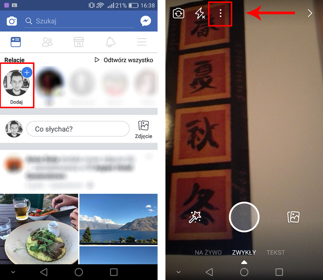 Kto widzi moja relacje na Messengerze?
