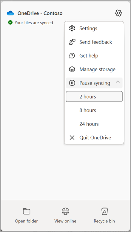 Jak wznowić synchronizację OneDrive?