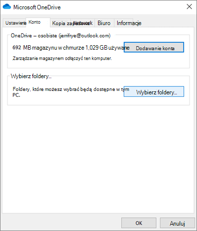 Jak zmienić ustawienia OneDrive?