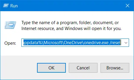 Jak zresetować OneDrive?