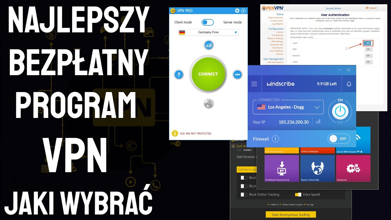 Czy jest jakiś darmowy VPN?