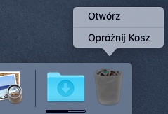 Gdzie jest kosz na Macu?