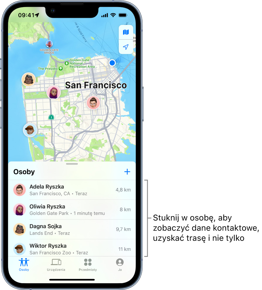Jak sprawdzic gdzie ktos jest iPhone?