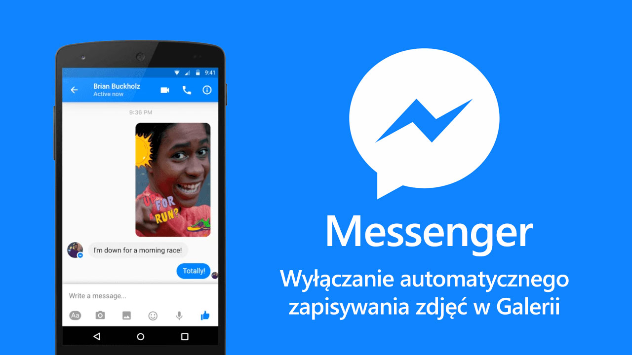 Jak włączyć automatyczne zapisywanie zdjęć w Messengerze?