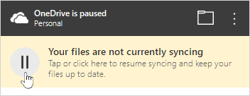 Jak wznowić synchronizację?
