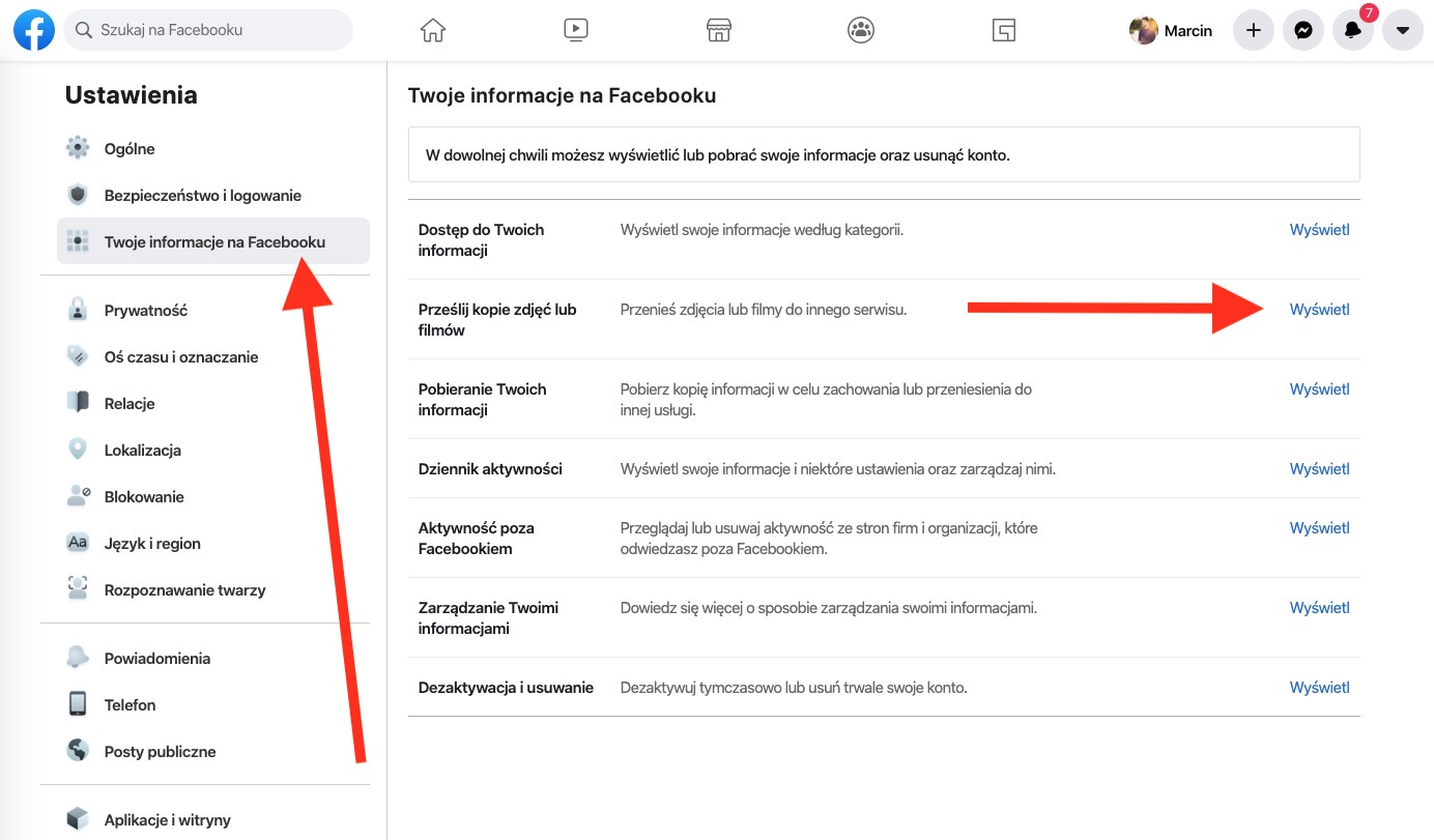 Jak zapisac wszystkie zdjęcia z Facebooka?
