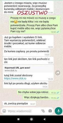Co jesli klikne w falszywy link?