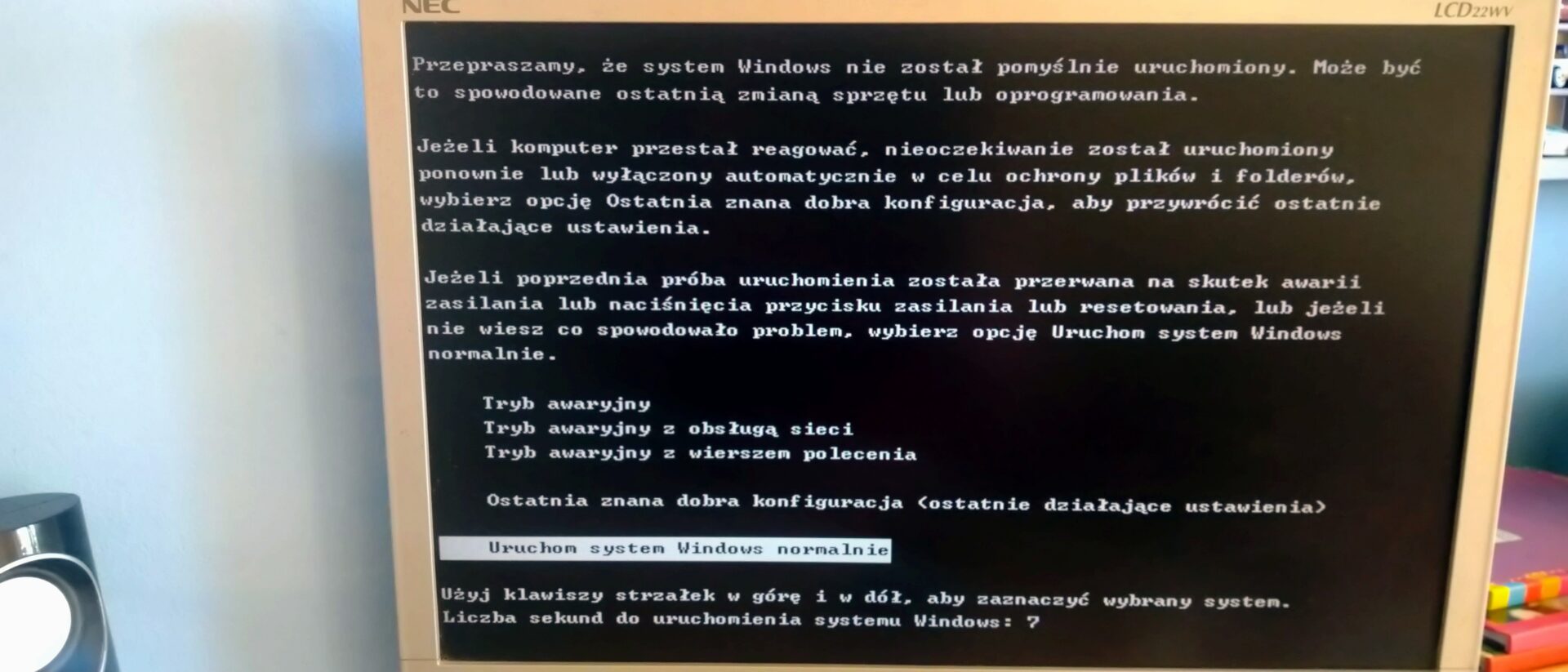 Co zrobić gdy komputer nie chce się włączyć Windows 10?