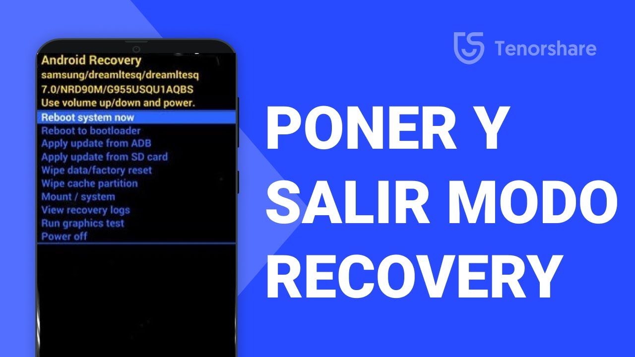 ¿Cómo entrar en el modo recovery?