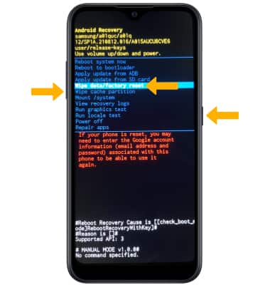 ¿Cómo se puede reiniciar un celular Samsung?