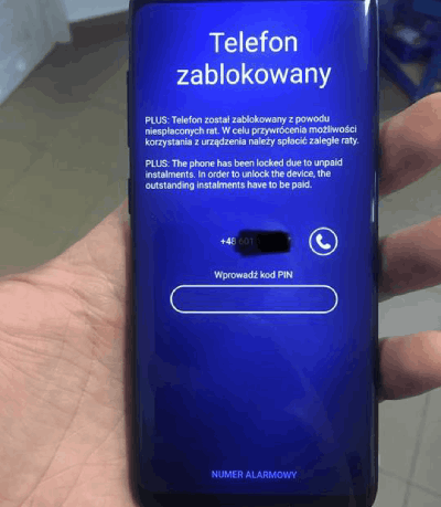 Czy można sprzedac zablokowany telefon?