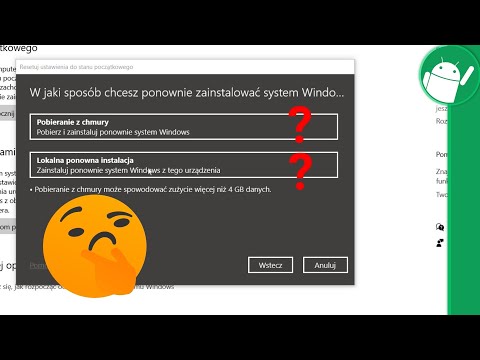 Jak ponownie zainstalowac system Windows?