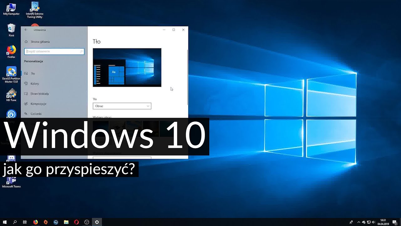 Jak przyspieszyć PC Windows 10?