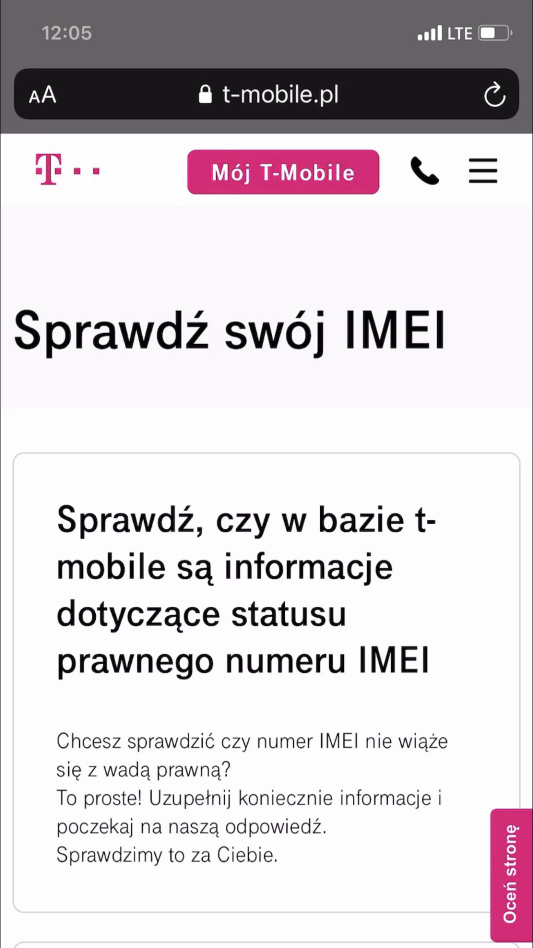 Jak sprawdzić czy telefon ma zablokowany IMEI?