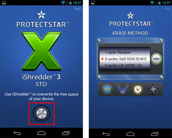 Jak trwałe usunac dane z Androida?