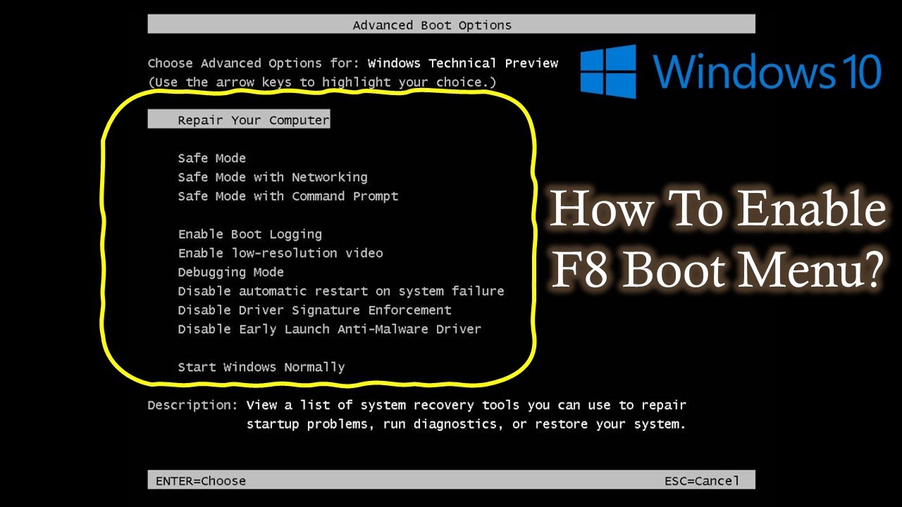 Jak wejść boot menu?