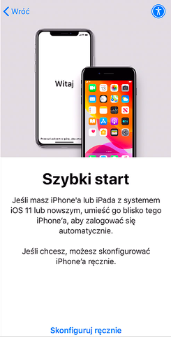 Jak wrocic do konfiguracji telefonu?