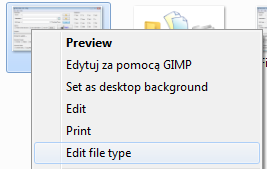 Jak zmienić ikonę dla danego typu plików?