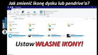 Jak zmienić ikonę dysku Windows 10?