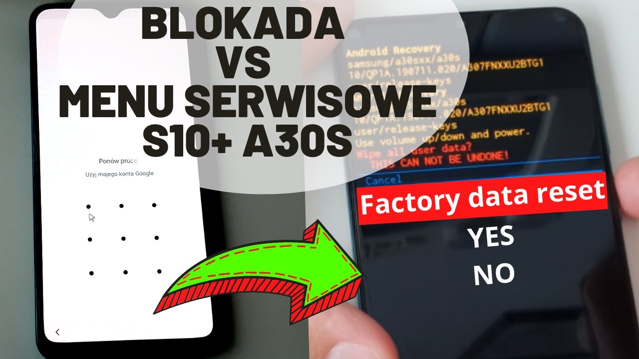 Jak zresetować blokadę ekranu?