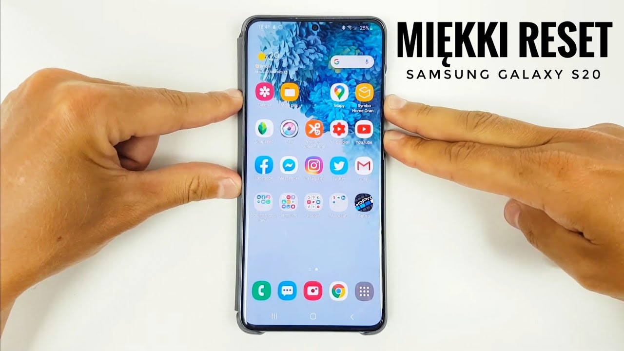 Jak zresetować telefon Samsung bez dotyku?