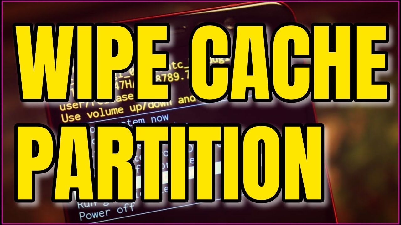 ¿Qué significa caché Wipe complete?