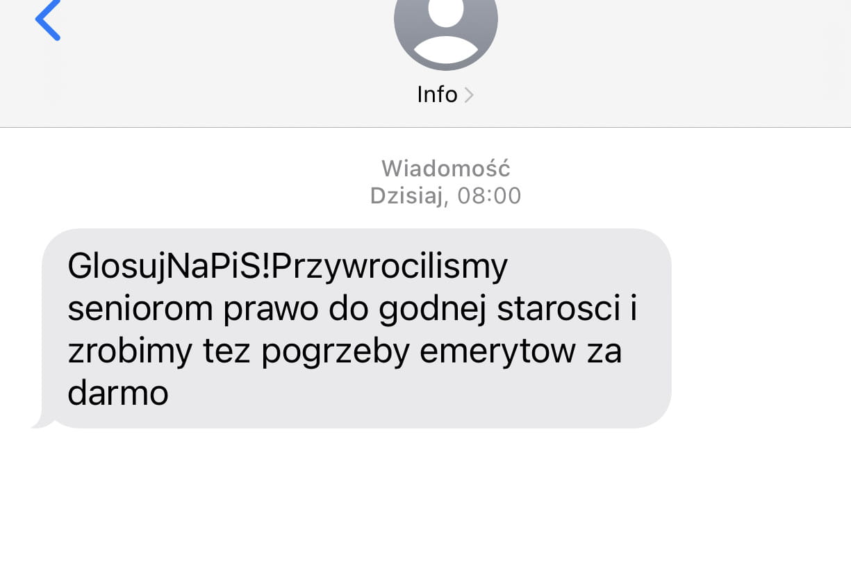 Czy smsy są gdzieś zapisywane?