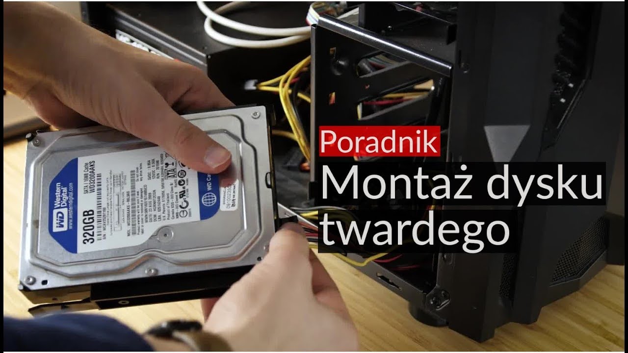 Jak montować dyski twarde w komputerze?