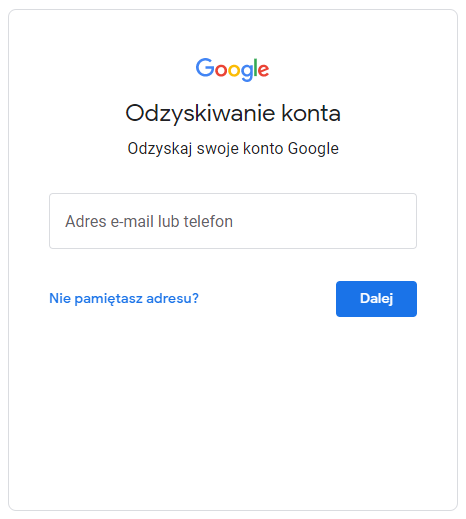 Jak odzyskać konto e-mail?
