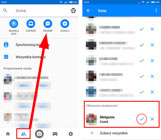 Jak działa ograniczenie kontaktu na Messengerze?