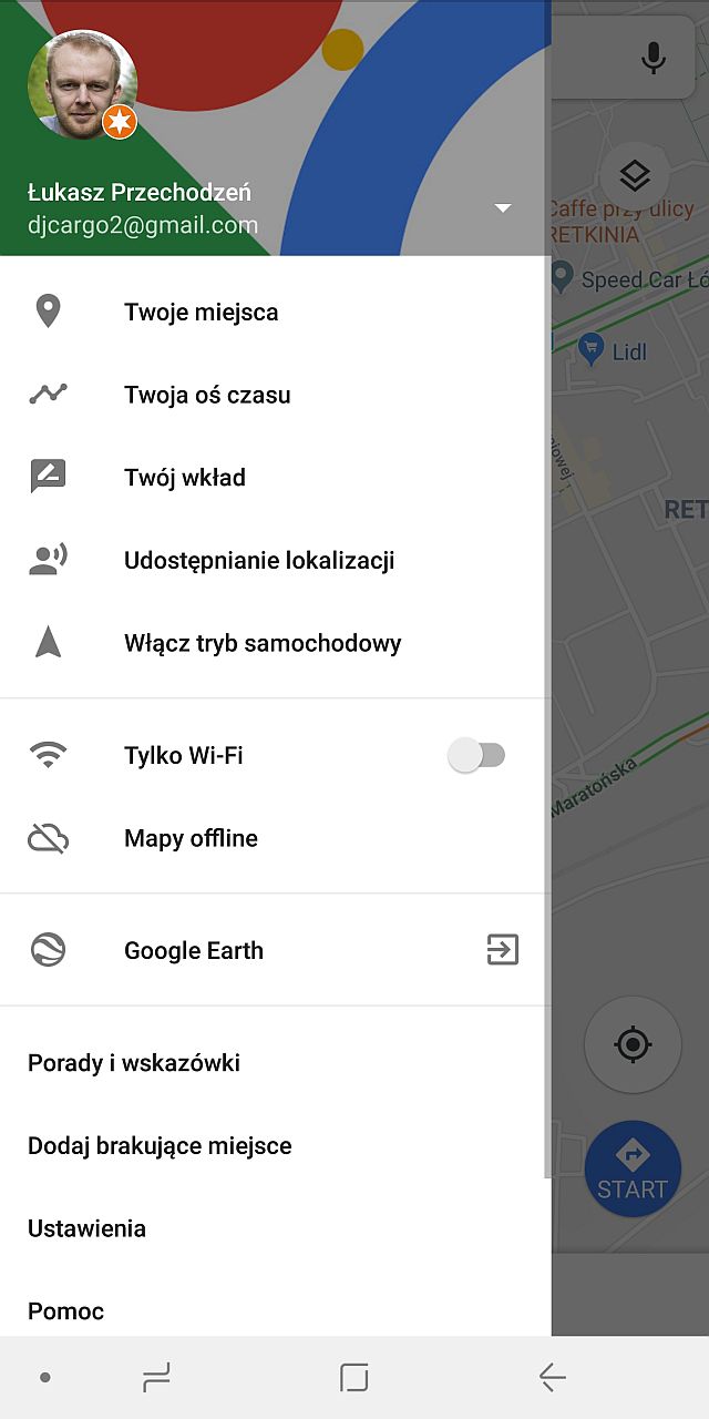 Jak nadac lokalizację?