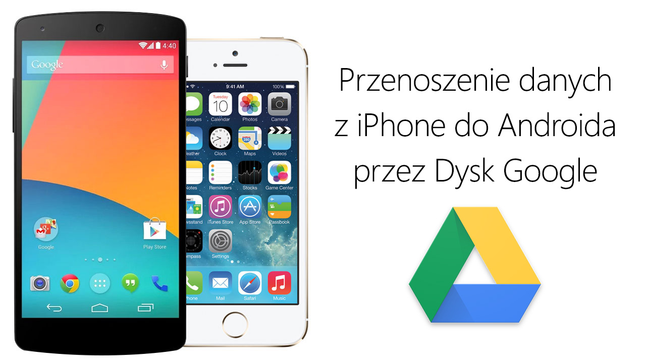 Jak przenieść dane z Dysku Google na telefon?
