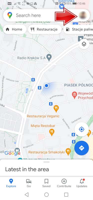 Jak udostępnić lokalizację na mapach?