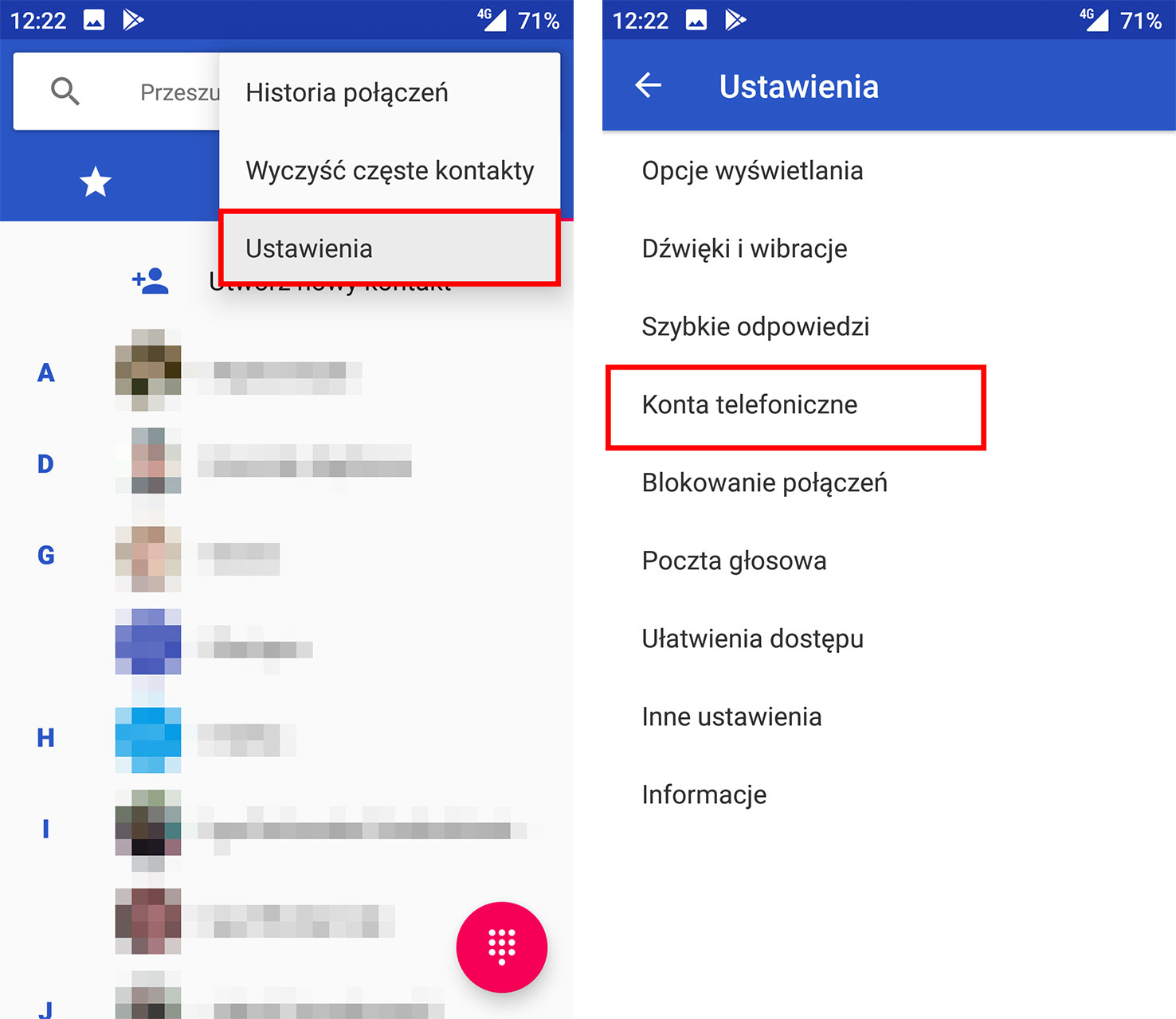 Jak włączyć przekierowanie?
