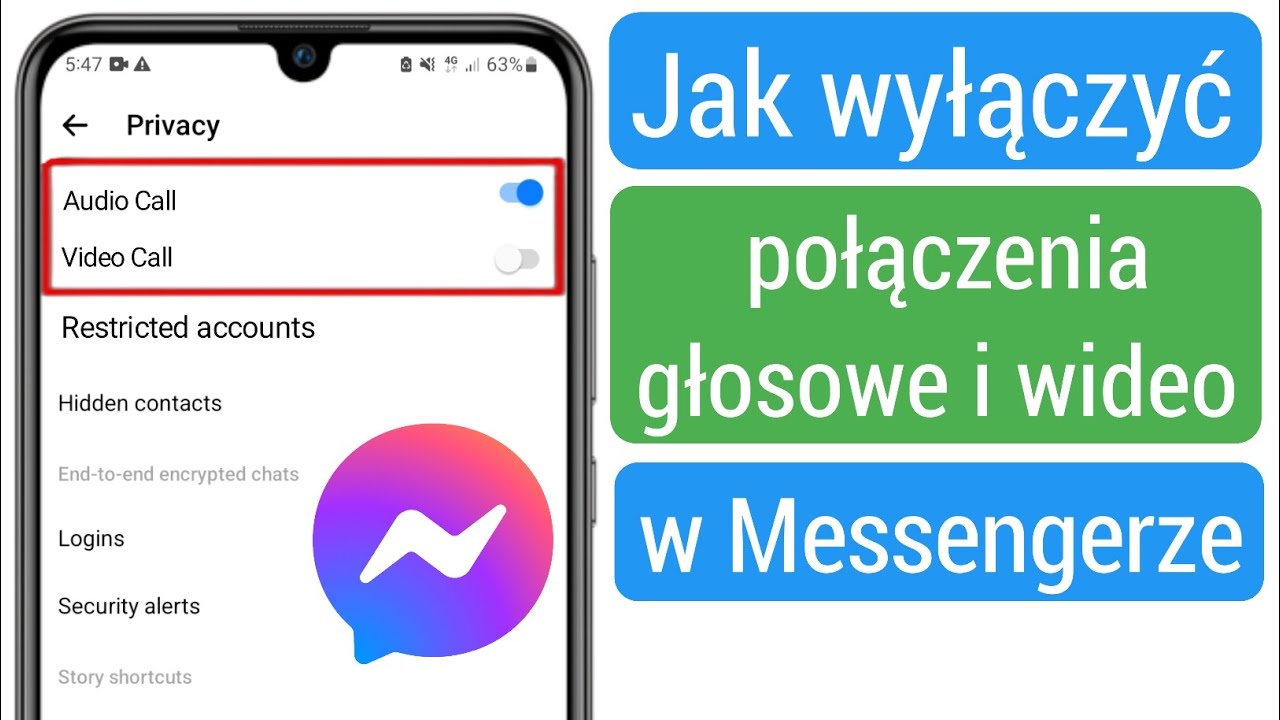 Jak wyłączyć kamerę w Messenger?