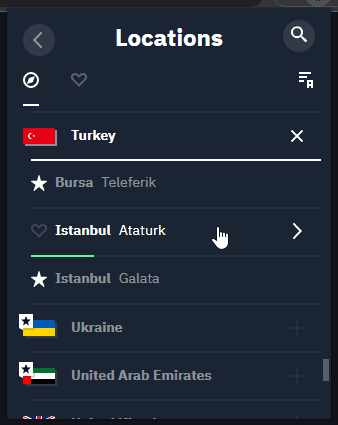 Jak zmienić lokalizację na Turcję?