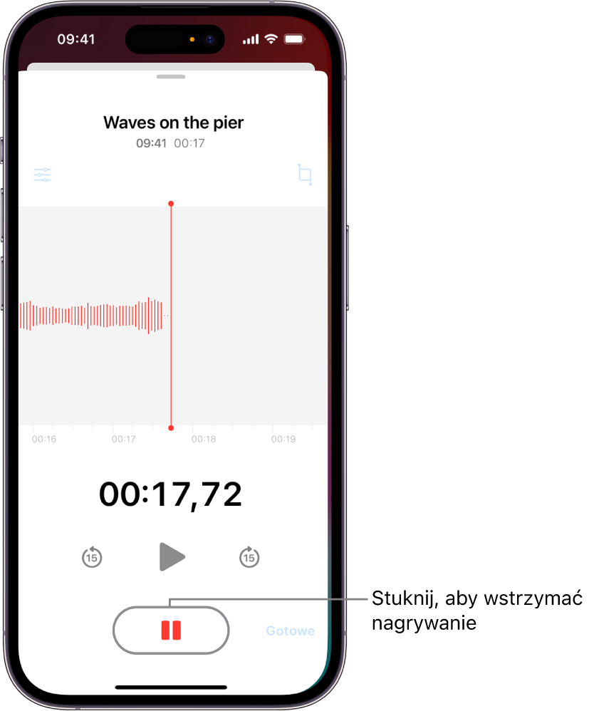 W jakim formacie nagrywa dyktafon w telefonie?