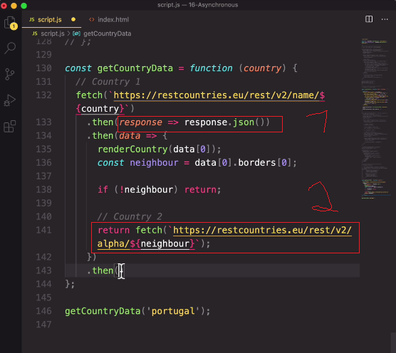 Can you return a callback function?