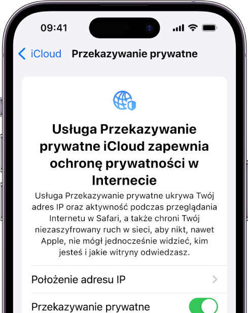 Czy iphone ukrywa adres IP?