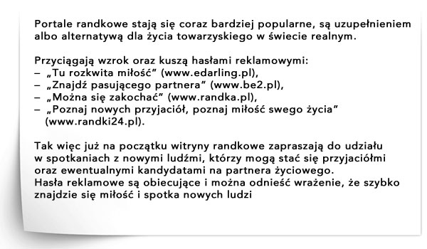 Czy jest sens korzystać z portali randkowych?