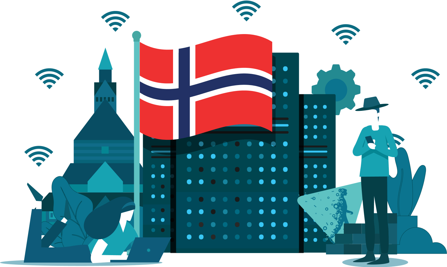 Czy VPN jest legalny w Norwegii?