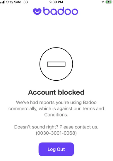Czy zablokowane konto na Badoo jest widoczne?