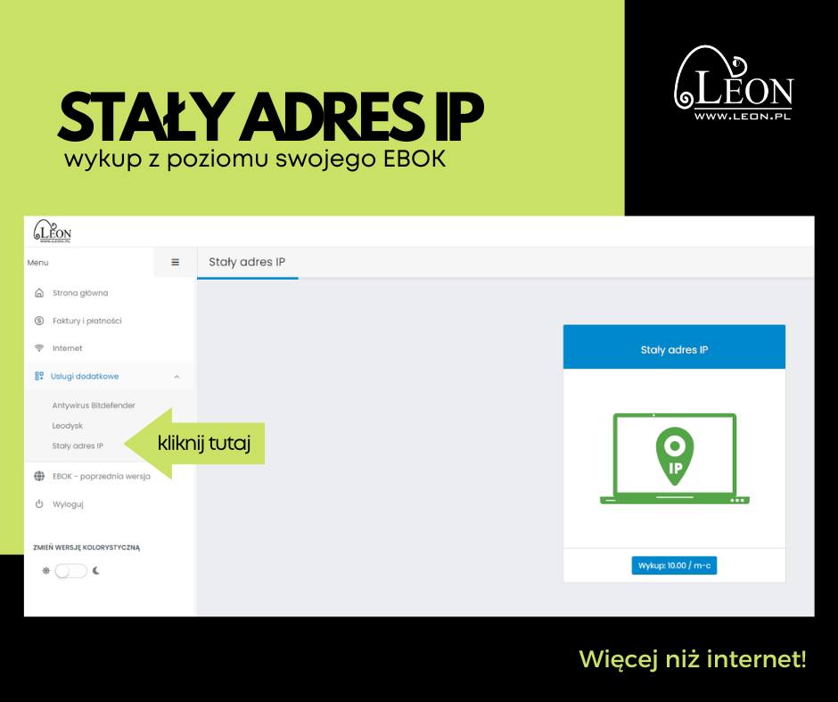 Dlaczego adres IP się zmienia?