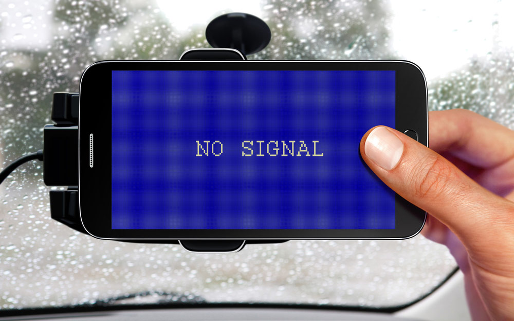 Dlaczego nie ma sygnału GPS?