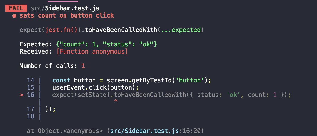 How do you test a prop function in Jest?