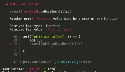 How do you test if a method is called in Jest?