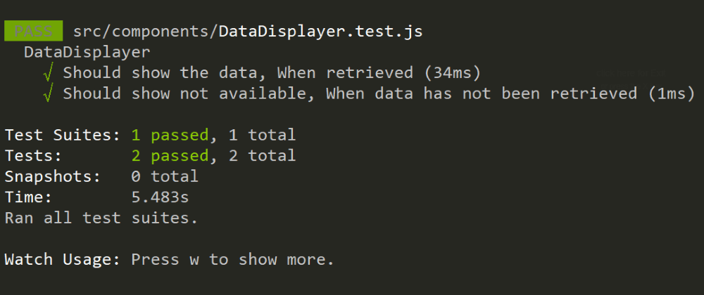 How to test a callback in jest?