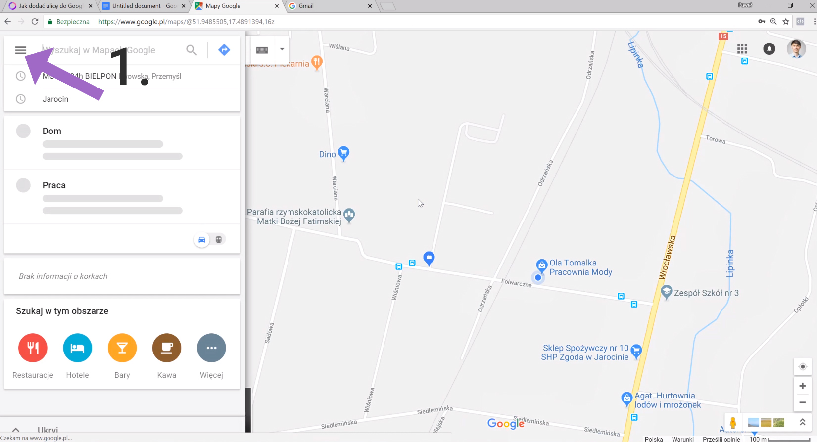 Jak dodać się do Mapy Google?
