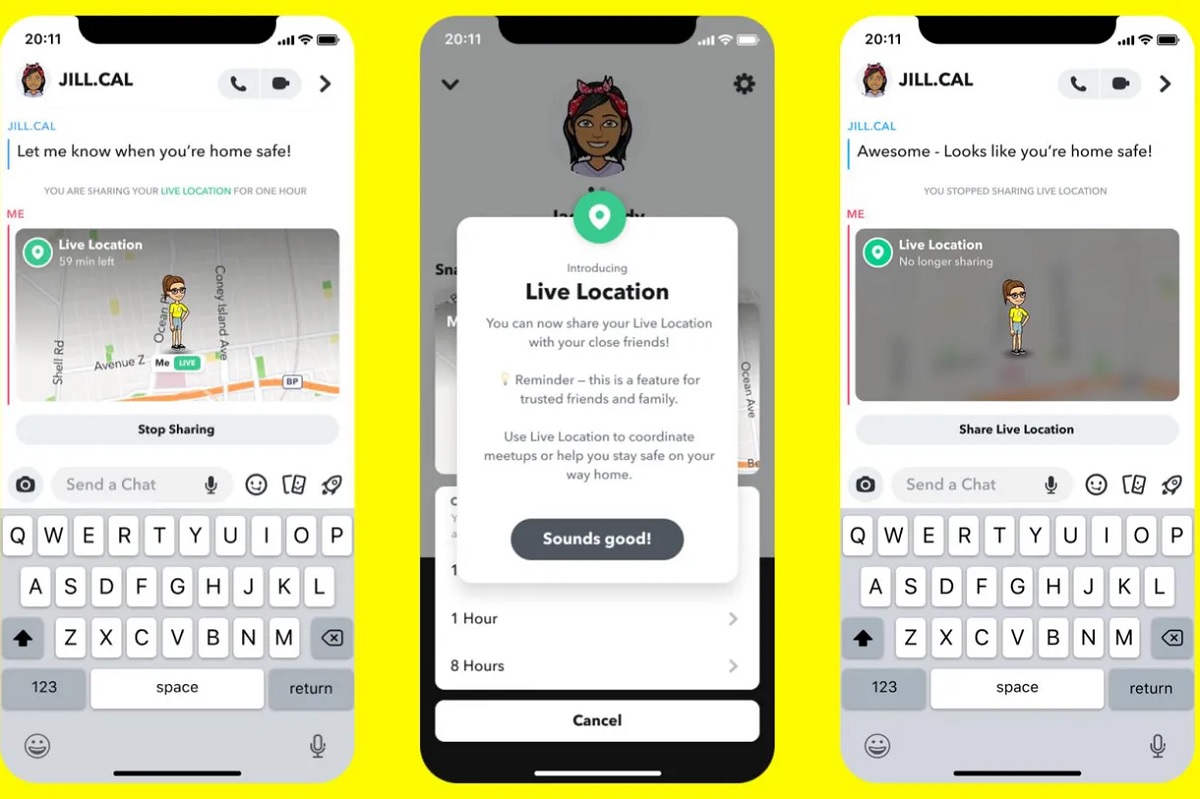 Jak dziala lokalizacja na żywo Snap?